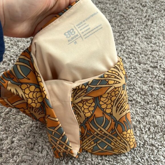 Albion fit swim suit size medium top NWT large golden hour bottoms NOT new - Picture 10 of 11